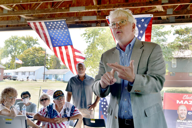 Incumbent Ohio supreme court justice speaks with local Democrats News